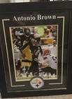 Antonio Brown Pittsburgh Steelers Signed Framed Photo, JSA Authentication