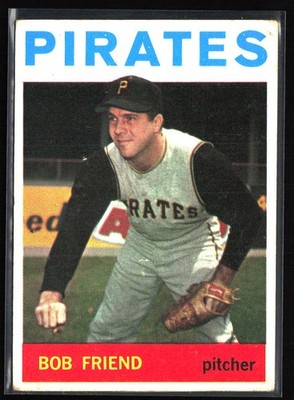 1964 Topps #20 Bob Friend lower grade