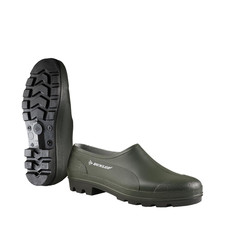 Protective Footwear, B350611, Scarpa in Gomma Bicolore, Verde Scuro, Taglia 46 E