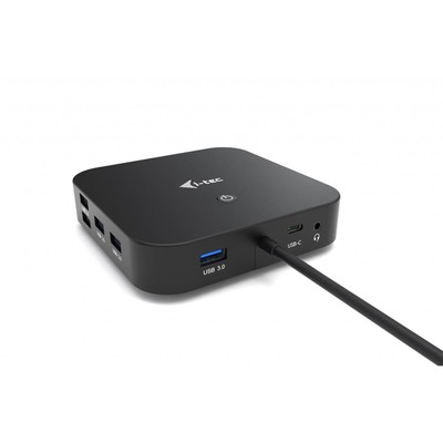 i-tec USB-C Dual Display Docking Station mit Power Delivery 100 W Display-Port