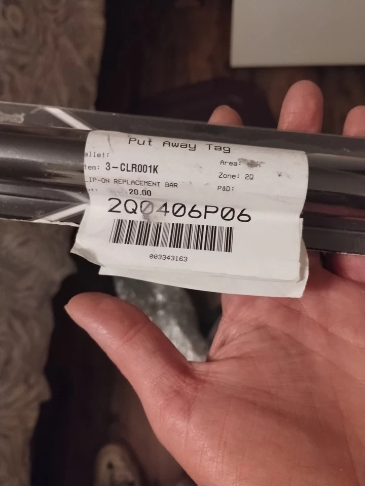 Vortex - CLR001K - Manillar de repuesto con clip, negro Foto 2 de 4