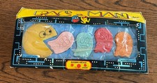 Jabón y esponja vintage Pac-Man Ben Rickert Midway Ghost años 80 completos