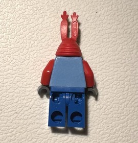 LEGO Mr Krabs Grin  Spongebob minifigure 3833 Krusty Krab