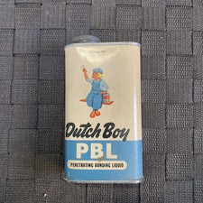 Vintage Dutch Boy Paint PBR Penetrating Bonding Liquid -RARE  Advertising Piece