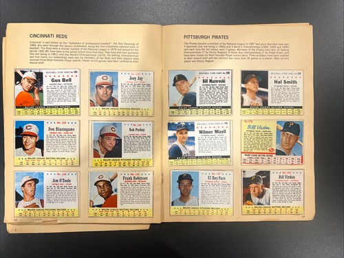 1961 1962 & 63 Post (60) Cards Mickey Mantle Aaron Mays Banks Koufax POOR - Picture 11 of 16