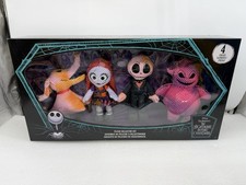 Disney Nightmare Before Christmas Jack Zero Sally Oogie Boogie 8in Plush Set New