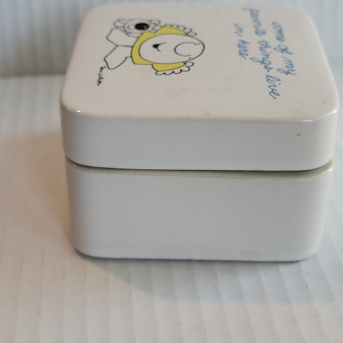Ziggy & Fuzz by Tom Wilson "Some of my Favorite Things Live in Here" Trinket Box - Picture 5 of 8