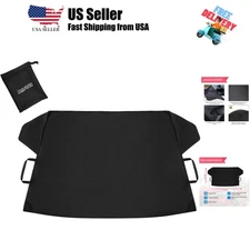 Car Magnetic Windshield Snow Cover for Ice, All Weather Application Windshiel...
