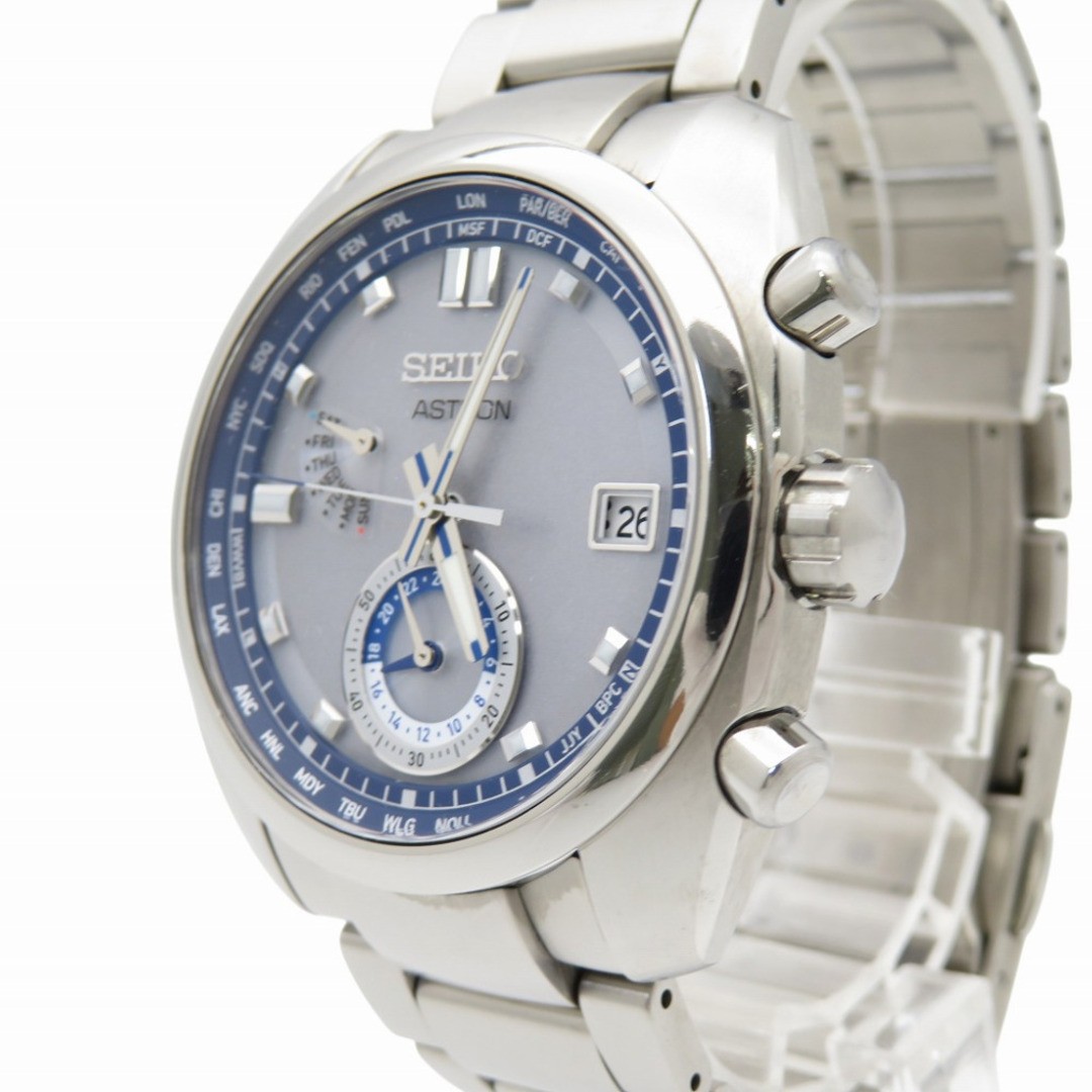 Seiko Astron SBXY001 8B63 Radio Solar Titanium 1.57in Case 7.48in Wrist image 2