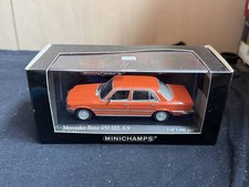 Minichamps 1/43 Mercedes-Benz 450 SEL 6.9 1972-79 Dark Orange Diecast Model