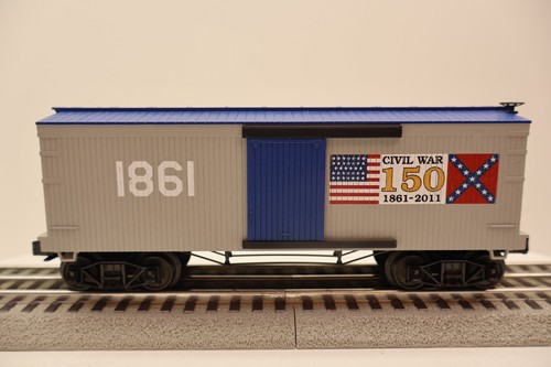 MTH RailKing, O, 30-74665, 150 aniversario de la Guerra Civil, vagón de carga, #74665 C9 FN/OB | Zustand: Used