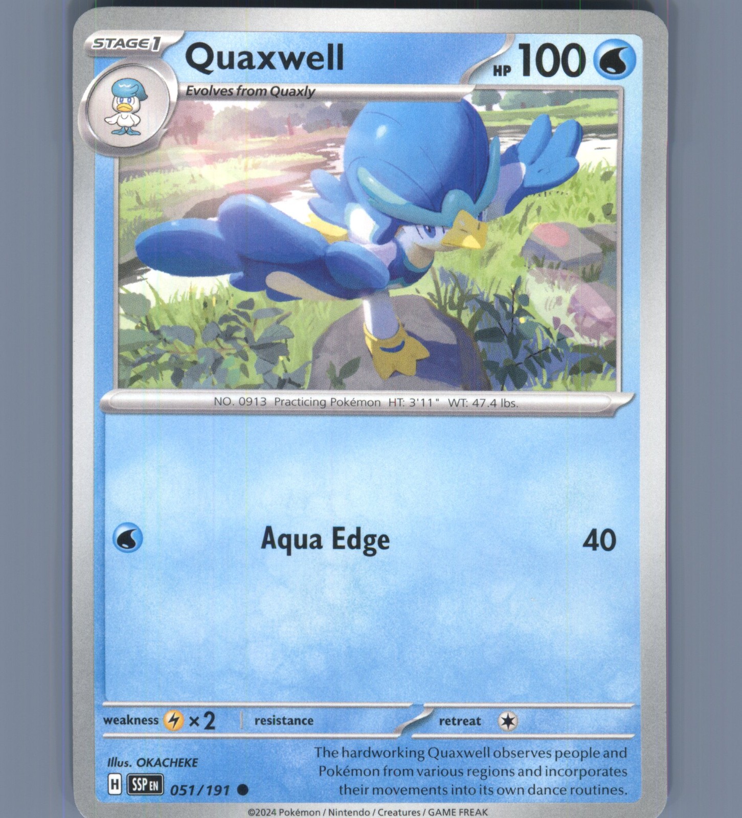 Quaxwell Common SV08: Surging Sparks 051/191 NM English