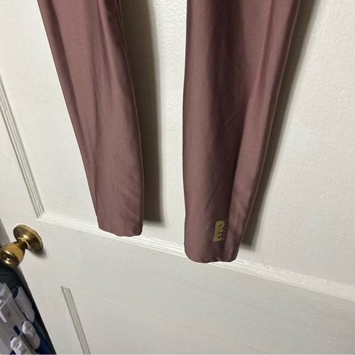 P. E Nation leggings crop rame marrone chiaro donna S vita alta - Foto 5 di 9