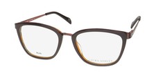 NEW LAURA ASHLEY RUTH EYEWEAR 49-18-135 DARK BROWN FULL-RIM BROWN WOMENS PLASTIC
