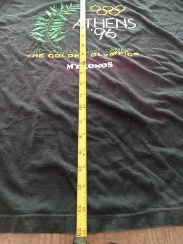 Vintage 1996 Olympics-- Greece VTG Shirt Men's Size /XL - Picture 3 of 4