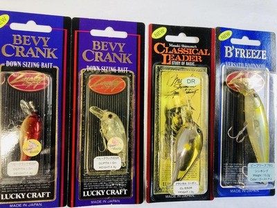 Lucky Craft Lures Set Of 4 Lure