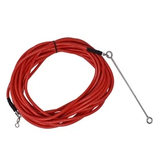 Palantic Spearfishing Floatline 20 m w/ Speed Needle & Swivel – Red PVC Tubing