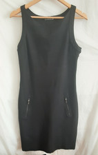 GUESS Los Angeles Black Stretch Bodycon Pencil Dress SIZE UK 8 (Fits 8/10)
