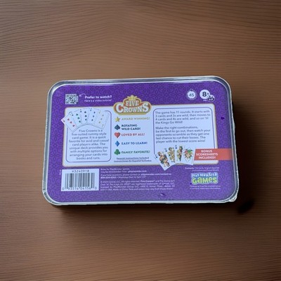 Five Crowns Card Game Tin Brand New Sealed | eBay