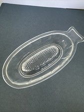 Vintage Solid Glass Grater For Garlic/baby Fo...