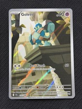 Golett 122/086  Black Bolt Pokemon TCG IR Illustration Rare Near Mint NM on eBay
