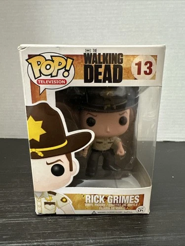 Funko POP! Television The Walking Dead Rick Grimes as cop #13 DAMAGED BOX