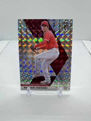 Shohei Ohtani 2021 Panini Mosaic #179 Silver Mosaic Prizm Los Angeles Angels