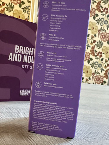 Dr Idriss Major Fade Serum from Caroline Hiron’s Kit - Picture 2 of 3