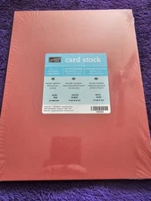 Stampin' Up! Ruby Red Cardstock 8.5 X 11 + Surprise Bonus New