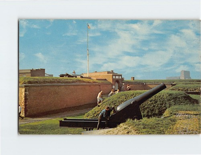 #ad #ad Postcard Fort McHenry Baltimore Maryland USA $3.49
