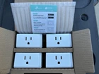 Kasa HS103P4 Smart WiFi Plug 4-Pack, Works with Alexa & Google Home