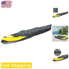 Durable 13ft Kayak Cover - Waterproof Polyester UV All-Weather Protection
