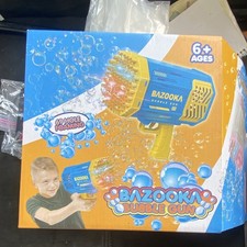 Bazooka 69-Hole Foaming Bubble Gun Bubble Machine Toy, Ages 6 