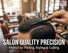 Hair Combs Set, 15 Pieces, Multiple Colors, Made in USA