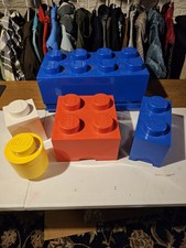 Big Lego Collection with Lego Storage. Partial Sets. Mini Figures. 18 Pounds.