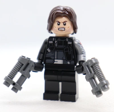 Winter soldier 76047 76051 Civil War Marvel Super Hero LEGO® Minifigure - Image 1 of 4