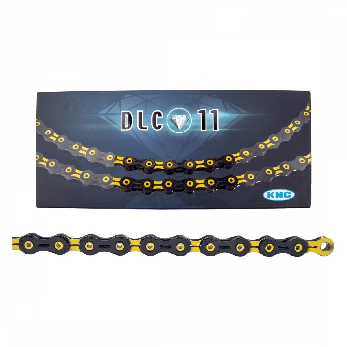 KMC DLC 11 Yellow  & Black 11 Speed Chain