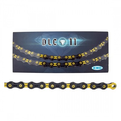 KMC DLC 11 Yellow  & Black 11 Speed Chain