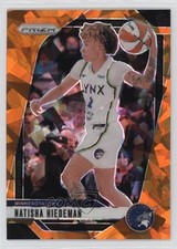 2024 Panini Prizm WNBA Orange Ice Prizm Natisha Hiedeman #18 2l4