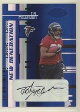 2005 Leaf Certified Materials Mirror Blue Signatures 27/30 TA McLendon Auto wo2