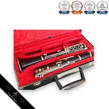 Noru Wooden Clarinet Body with Silver Keys Case Music Instrument