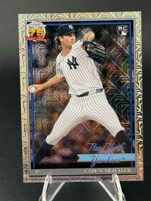 #ad 2026 Topps Silver Pack Mojo Refractor Cam Schlittler RC #91C 94 Yankees a $7.30