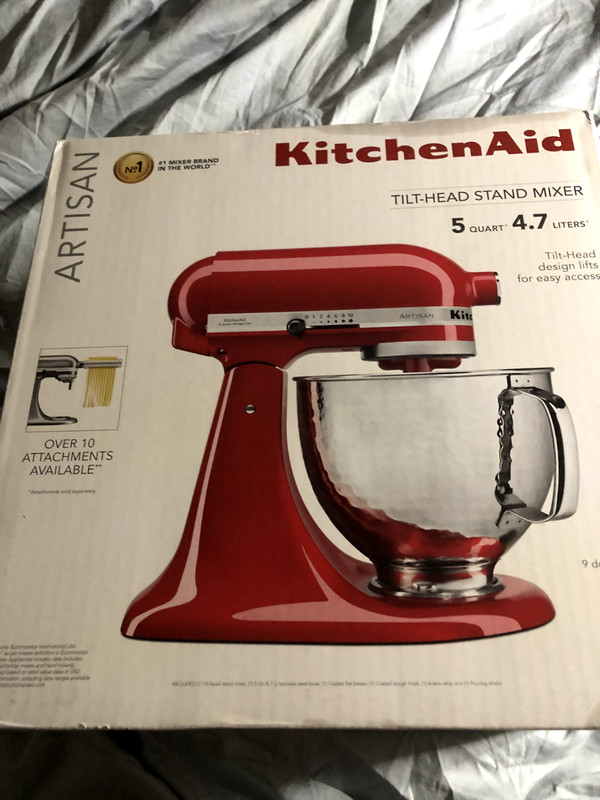 KitchenAid Artisan Series 5 Tilt Head Stand  -Empire Red a worthwhile investment
