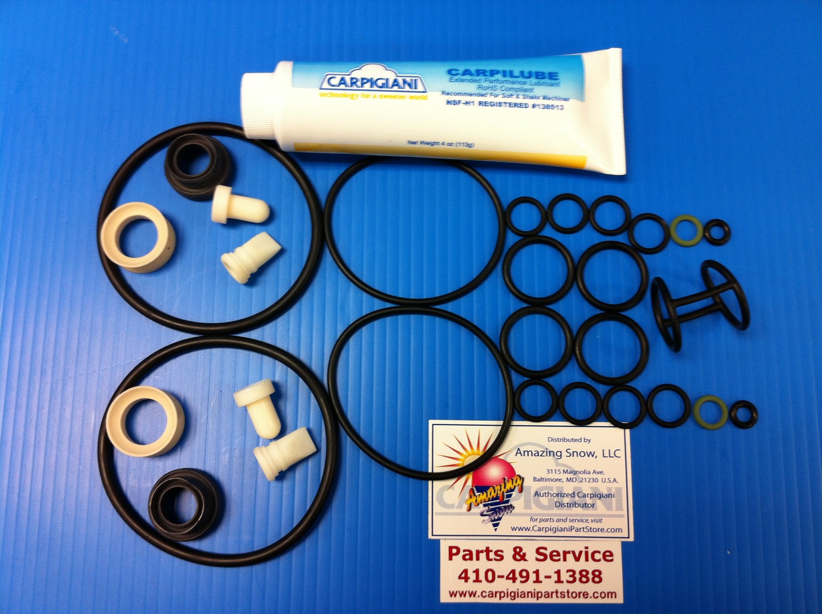 Carpigiani Parts Coldelite Ice Cream Gelato Frozen Yogurt Tune UP Kit UC-1131P