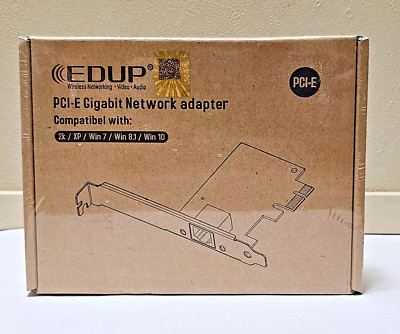 Lot of 8  -  EDUP PCI-E Gigabit Ethernet Network Card | LAN Adapter | Desktop PC