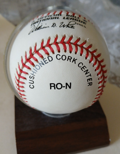 Pee Wee Reese Signed National League Rawlings Baseball William White ....No COA - Picture 8 of 12