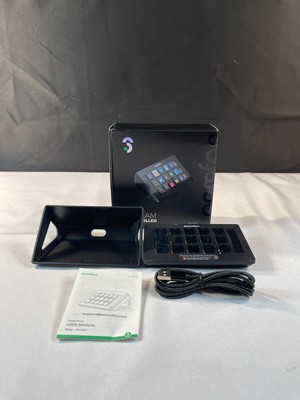 Soomfon XF-CN001 Black 15 LCD Macro Keys Stream Controller With User Manual