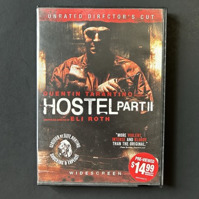 Hostel Part 2 Unrated Directors Cut 5 DVDs for $4 EA / 10 DVDs for $3 EA