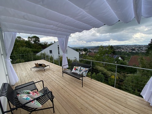 WASSERDICHTE RÖMISCHE SCHIRME FÜR AUSSENBEREICH | MASSGESCHNEIDERTE VERSENKBARE ÜBERDACHUNG FÜR TERRASSE - Bild 58 von 65