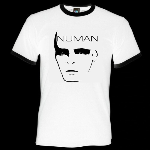 Gary Numan (Tubeway Army) Touring Principle 79 Retro Ringer Tour T-Shirt - NEW - Picture 36 of 55